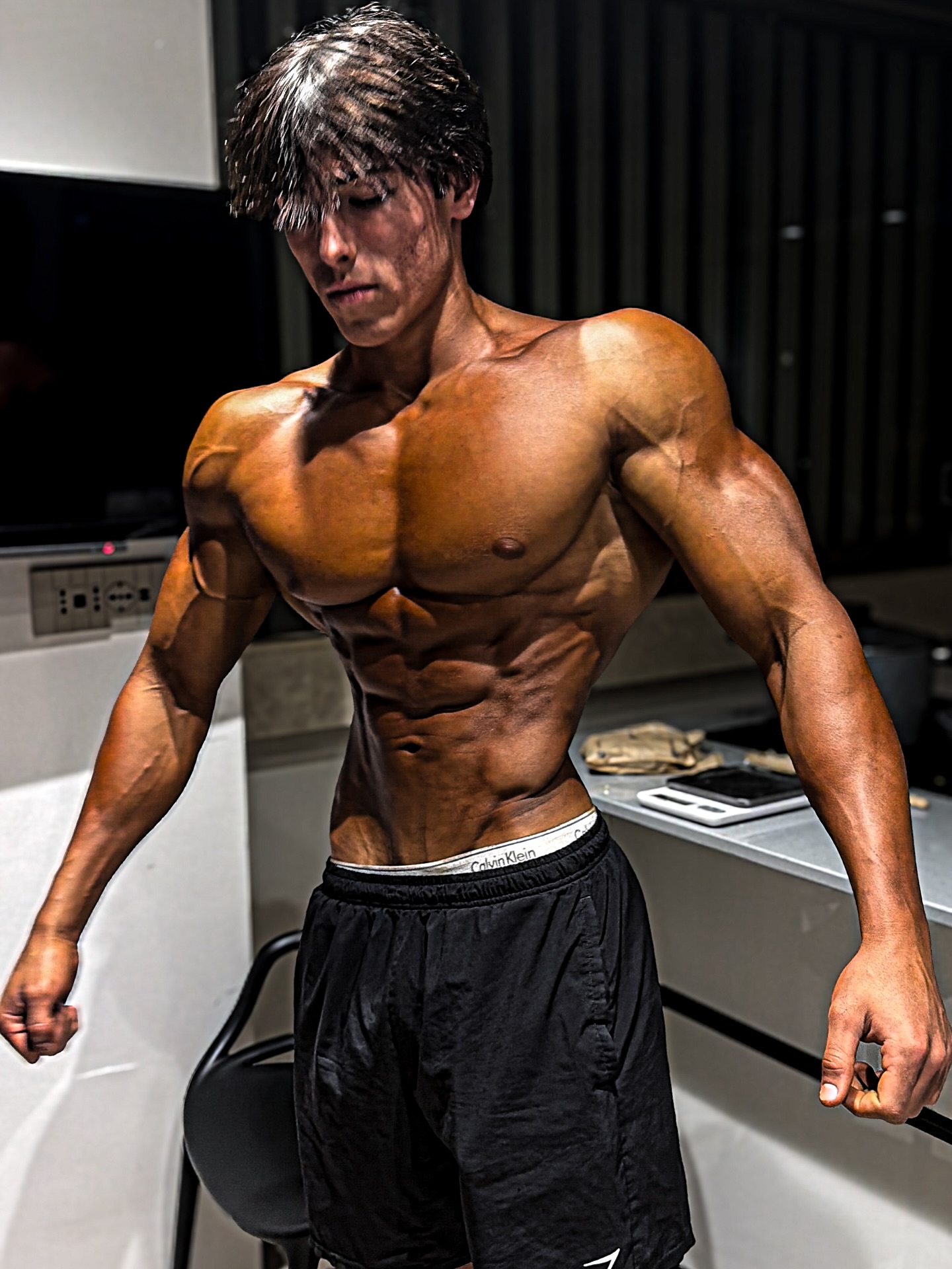 Jesse Wilson physique shot
